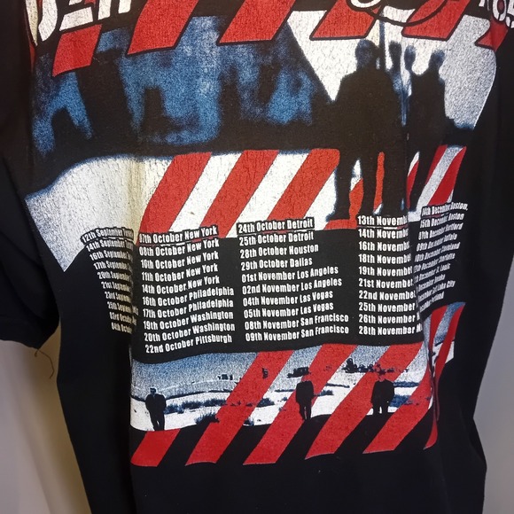 Vintage Y2K Unisex U2 Vertigo Tour 2005 Concert T Shirt Band Tee Rock Indie - Picture 13 of 16